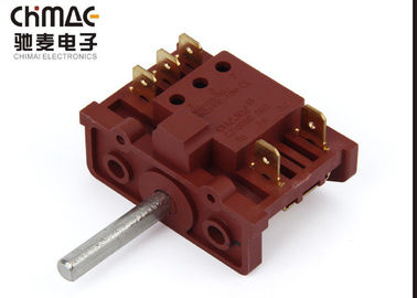 Red Copper Changeover Rotary Switch Flexible Select 25A 1 - 0 - 2 Easy Wiring